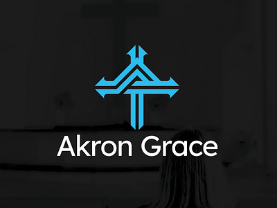 Akron Grace best bold branding classic clean creative graphic design logo minimal morden simple strong ui unique