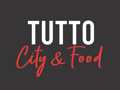 Logo : Tutto City & Food branding city coreldraw graphic design logo redessociales tutto