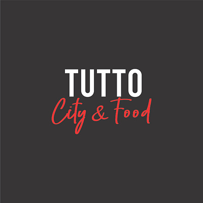 Logo : Tutto City & Food branding city coreldraw graphic design logo redessociales tutto