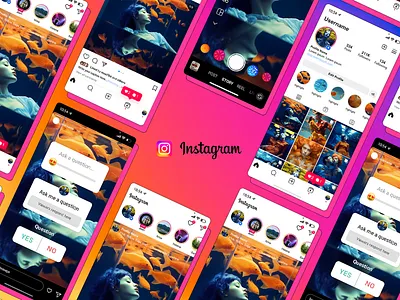 Free Instagram Template - 2024 Update anagramdesign free free instagram mockup free instagram template free mockup free template freebie freebies instagram mockup instagram template instagram ui mockup