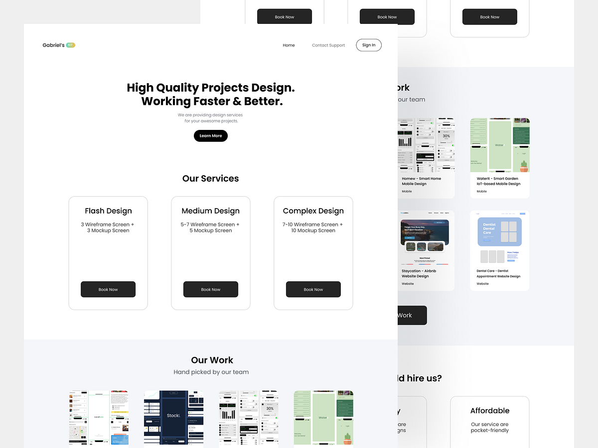 Gabriel's Kit - UI Kit Website by Gabriel Dimas on Dribbble