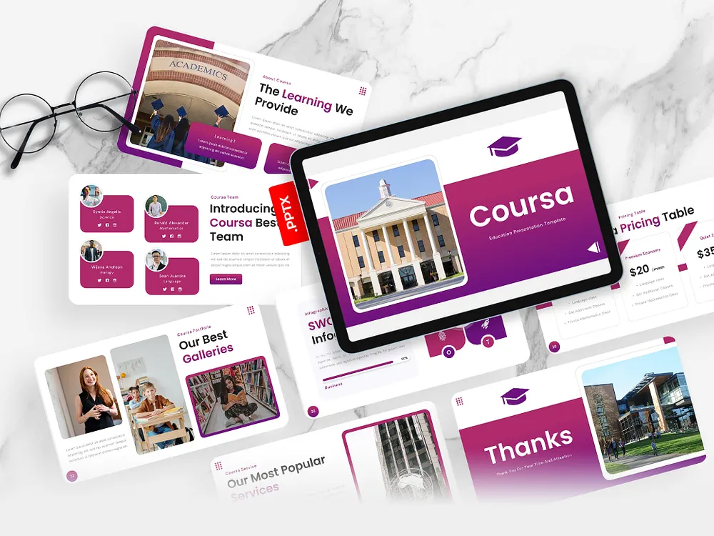 Coursa designs themes templates and downloadable graphic elements on