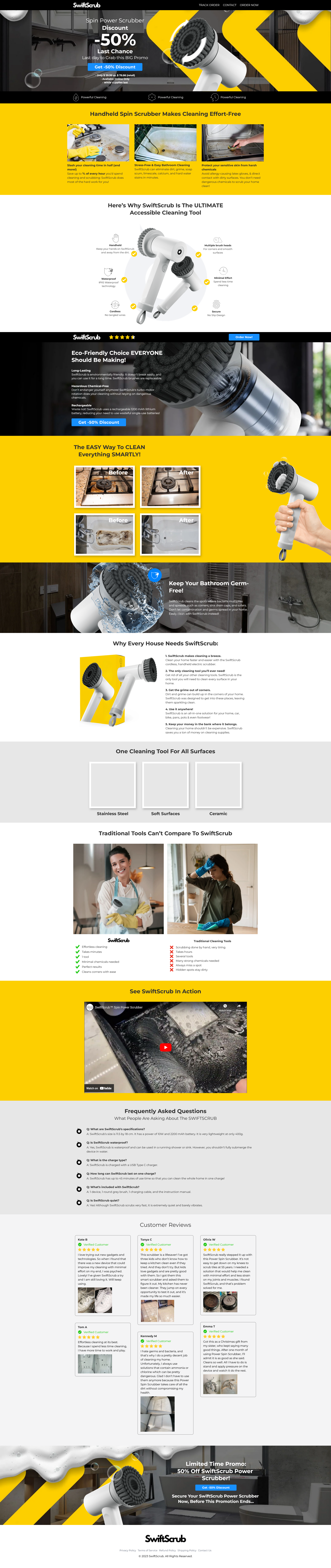 SwiftScrub Funnelish sales page funnel funnelish funnelish checkout page funnelish landing page funnelish template most popular funnel sales funnel sales page