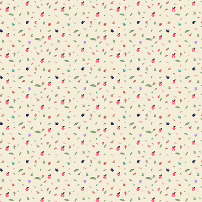 Floral Pattern cute cute girly design design dribbble floral pattern flower girly design graphic design illustration illustrator seamless pattern vector art