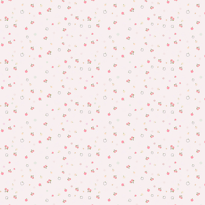 Peach Pattern!!! beautiful cute design design dribbble floral pattern graphic design illustration illustrator kids peach seamless pattern soft design surface pattern vector art