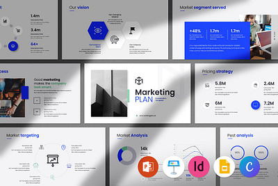 Marketing Plan Presentation business deck marketing plan proposal template