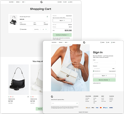 E-Commerce UI design e commerce ui uxui webapp