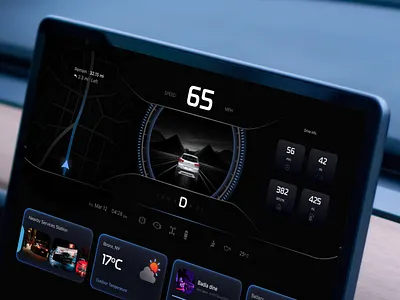 Car Dashboard UI Design auto dashboard car app design car dashboard ui car interface design cars luxury clean control panel dark dashboard dashboard ui interface landing page product design sass smart car interface transport ui ux ux ui vehicle dashboard ui vehicles web dashboard