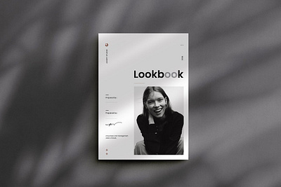 LookBook Template brand design logo look lookbook marketing plan portfolio proposal template