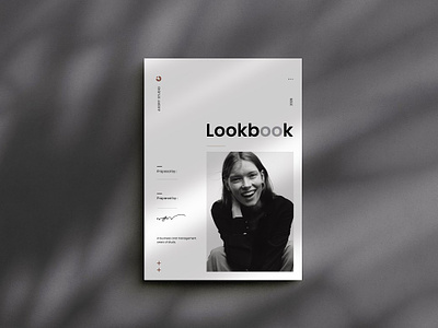 LookBook Template brand design logo look lookbook marketing plan portfolio proposal template