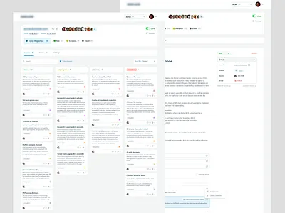 Bugs Management animation branding graphic design ui