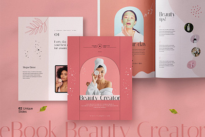 eBook Beauty Creator for Coach beauty brand coach creator deck logo marketing plan portfolio proposal slide workbook