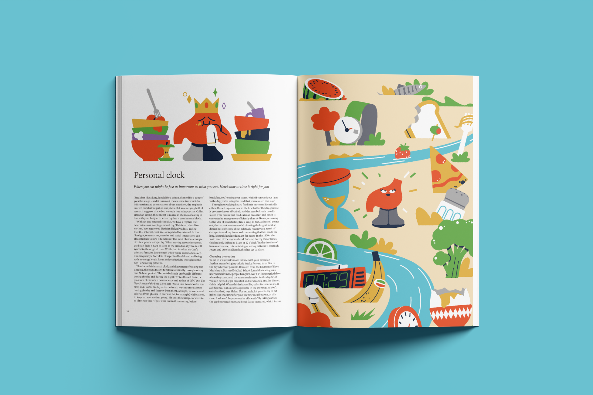 Breathe Magazine Editorial - Mock Brief editorial editorial illustration graphic design illustration magazine design mental health print