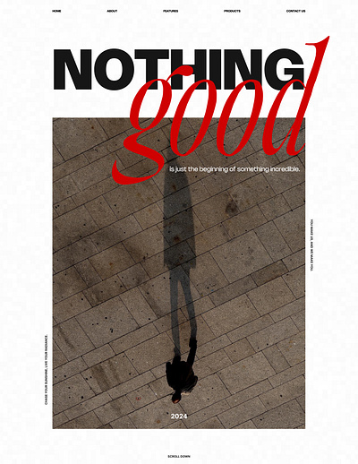 Nothing Good - the Agency agency branding clean creative design figma folio portpolio ui ux web developement website