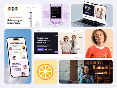 Vitamin Therapy Website beauty therapy design drip therapy energy fitness healthcare homepage hydration landing page medical nutritions selfcare skincare ui ux vitamin therapy vitamins web design website design wellness