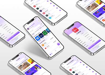 Subscription Tracker App animation app mobile app research subscription tracker tracking ui ui design ux