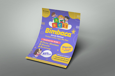 A4 Flyer Design "Bimbaca" adobe photoshop brand identity branding brochure flyer graphic design leaflet logo