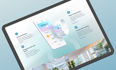 Creative Agency landing page ui ux website