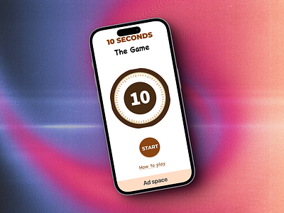 Design a time game for mobile branding figma graphic design ui