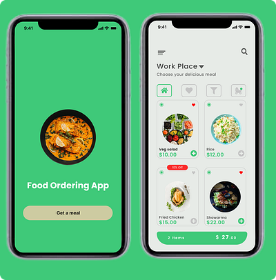 Food Ordering Mobile App UI Design. 3d animation branding graphic design logo motion graphics ui