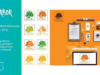 CASArbor branding graphic design print web development