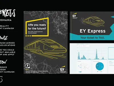 EY Augmented Reality activation augmented reality branding campaign graphic design