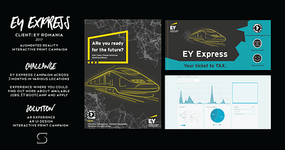 EY Augmented Reality activation augmented reality branding campaign graphic design