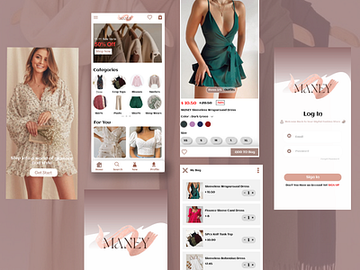 Digital Fashion Store ui