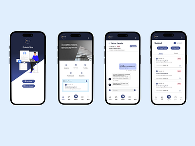 UnitOwner Mobile UI design figma mobileui ui