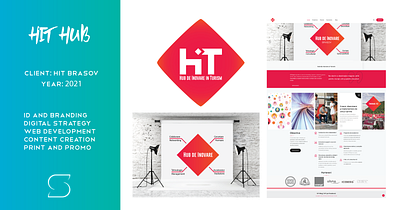HIT Brasov branding digital strategy graphic design logo web development