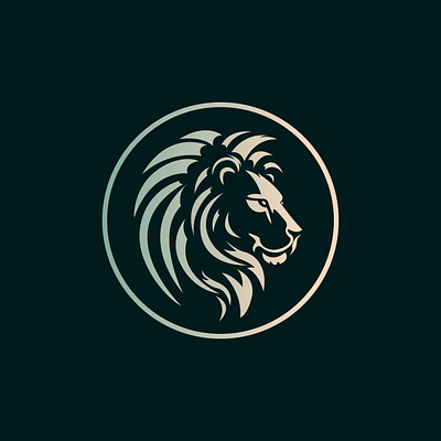 Lion Head Minimalist Logo animal brand branding design flat hair icon king lion lion head lion illustration. logo logo design logodesign mark symbol vector wild windking