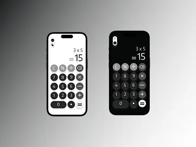 Calculator App Design app design mobile ui ui design uiux design