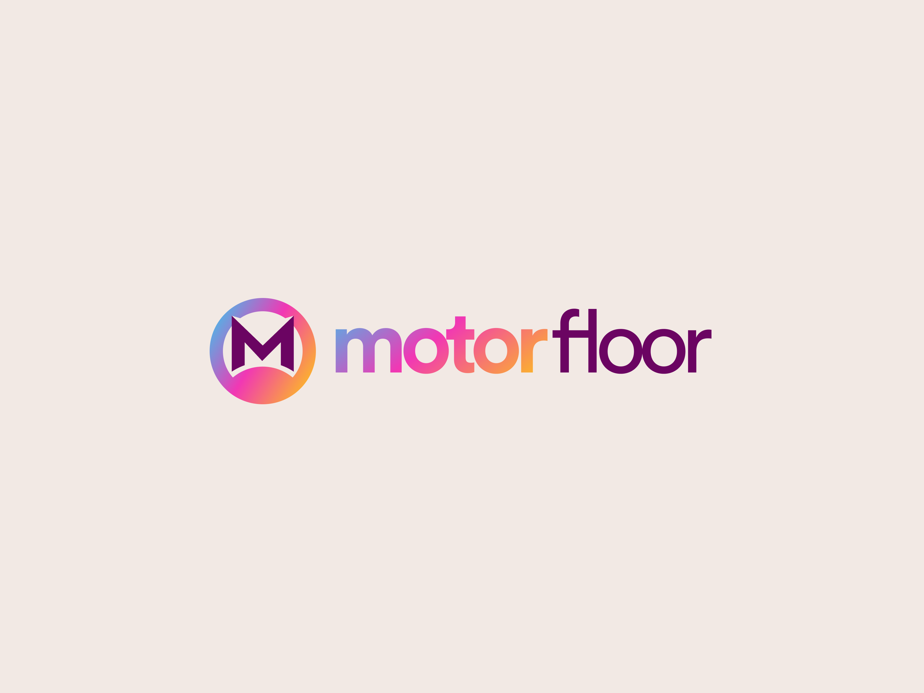 Motorfloor Logo 999watt branding design design studio india fresh logo graphic design logo logo design modern logo motor floor ui