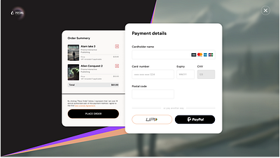 Daily UI #2 : Credit Card Checkout Screen 100dayuichallenge checkout screen figma gaming payment details page ui ui design ux