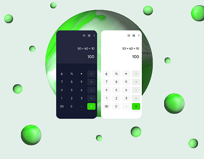 Mobile App Calculator Design 3d app calculator design graphic design mobil ui ux