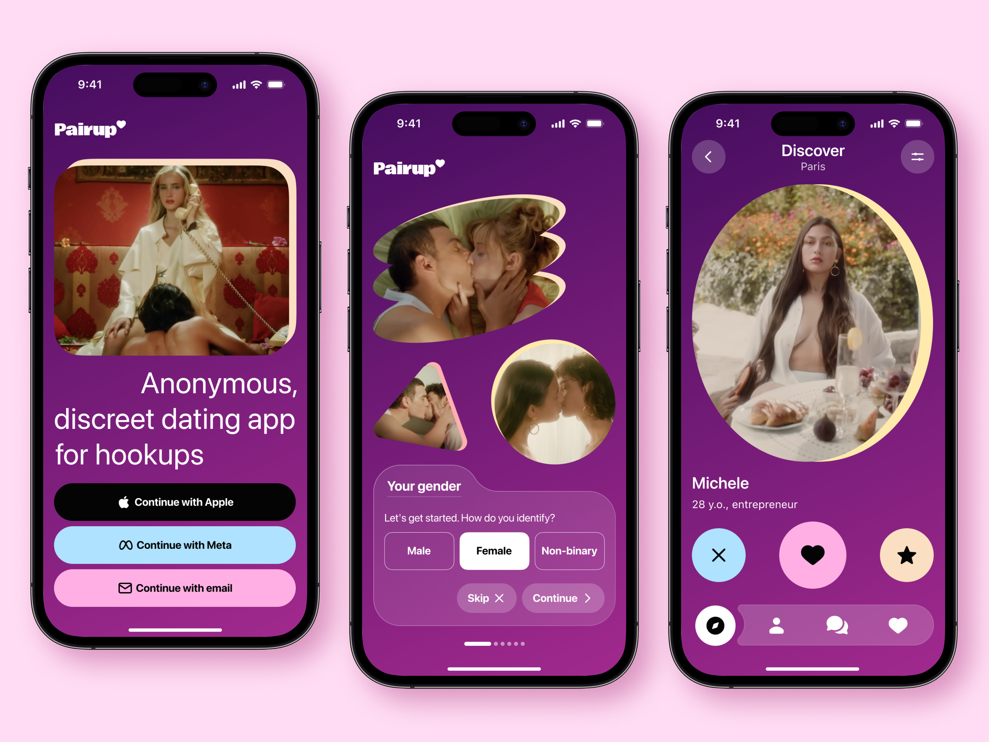 Dating app concept app design bumble dating dating app hinge ios love match mobile pure service design tinder ui