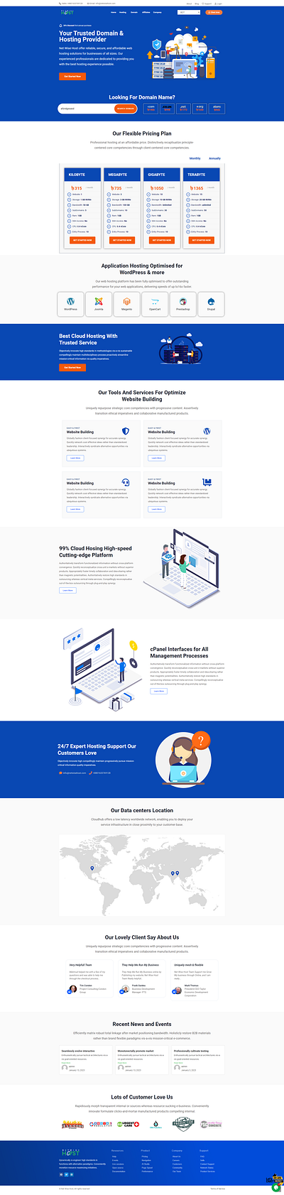 Digital Marketing Website design divi elementor figma logo psd ui uxui wordpress