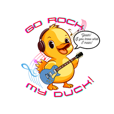 All of that PPL you're sick off - They can Rock your Duck! animation branding graphic design logo
