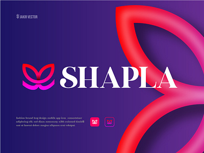 Shapla logo 3d animation branding graphic design logo motion graphics ui