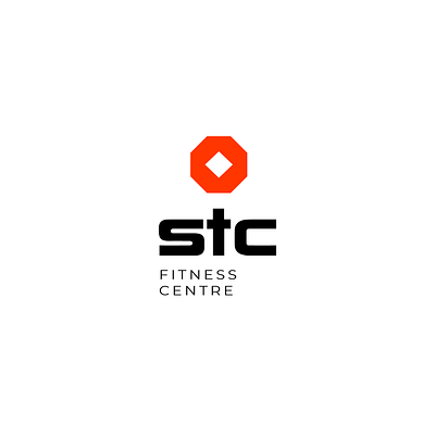 STC Fitness Centre branding fitness graphic design logo