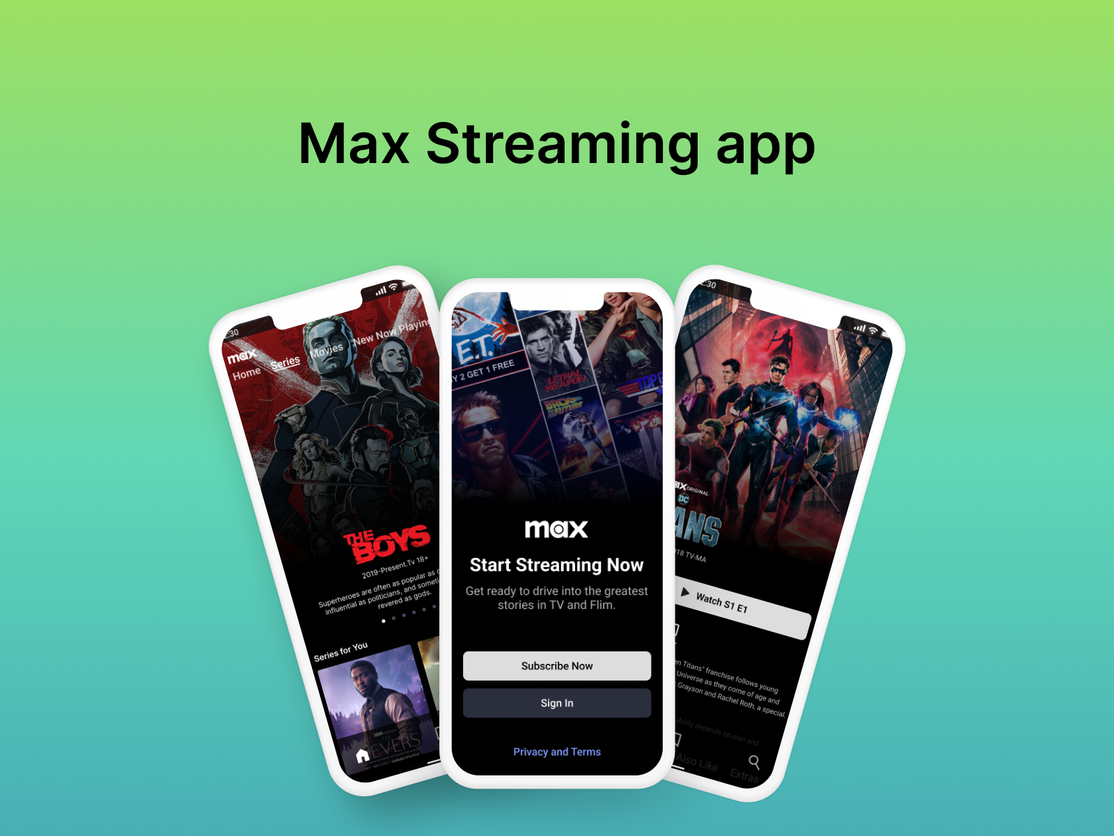 Max Streaming App Design by Bijoy Banik on Dribbble