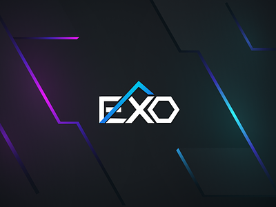 Exo - Gaming Logo branding branding exo game game logo gaming gaming landing page graphic design landing page logo logo brand logo branding logo design ui