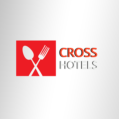 CROSS HOTELS LOGO branding logo business logo design graphic design graphic designer graphic logo illustration illustration logo logo design logo maker minimalist logo