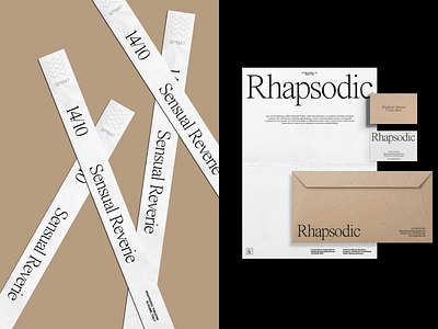 Rhapsodic Branding Case Study behance brand brand designer brandbook branding case study identity logo logo designer logotype packaging visual identity
