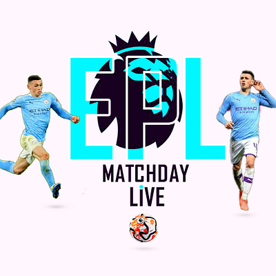 EPL MATCHDAY POSTER design graphic design