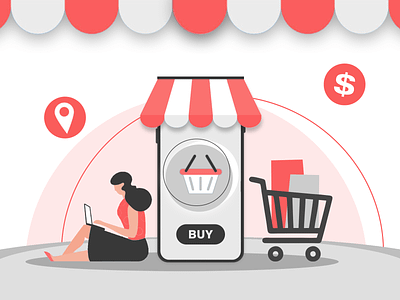 How to Create a Successful Shopping App android design graphic design illustration ios logo mobile app mobile app development mobile design motion graphics shoppping app ui ux