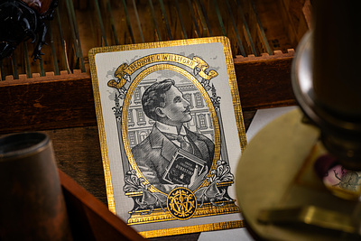 The Beetle Backs / TGW artwork card design graphic design illustration logo playing cards portrait victorian vintage