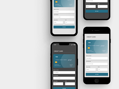 Daily UI #002 - Credit Card Checkout app branding dailyui design figma graphic design ui