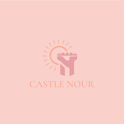 Castle Nour Logo animation branding graphic design logo ui