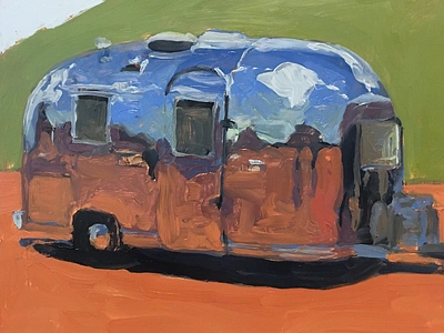 Airstream Study VI painting study